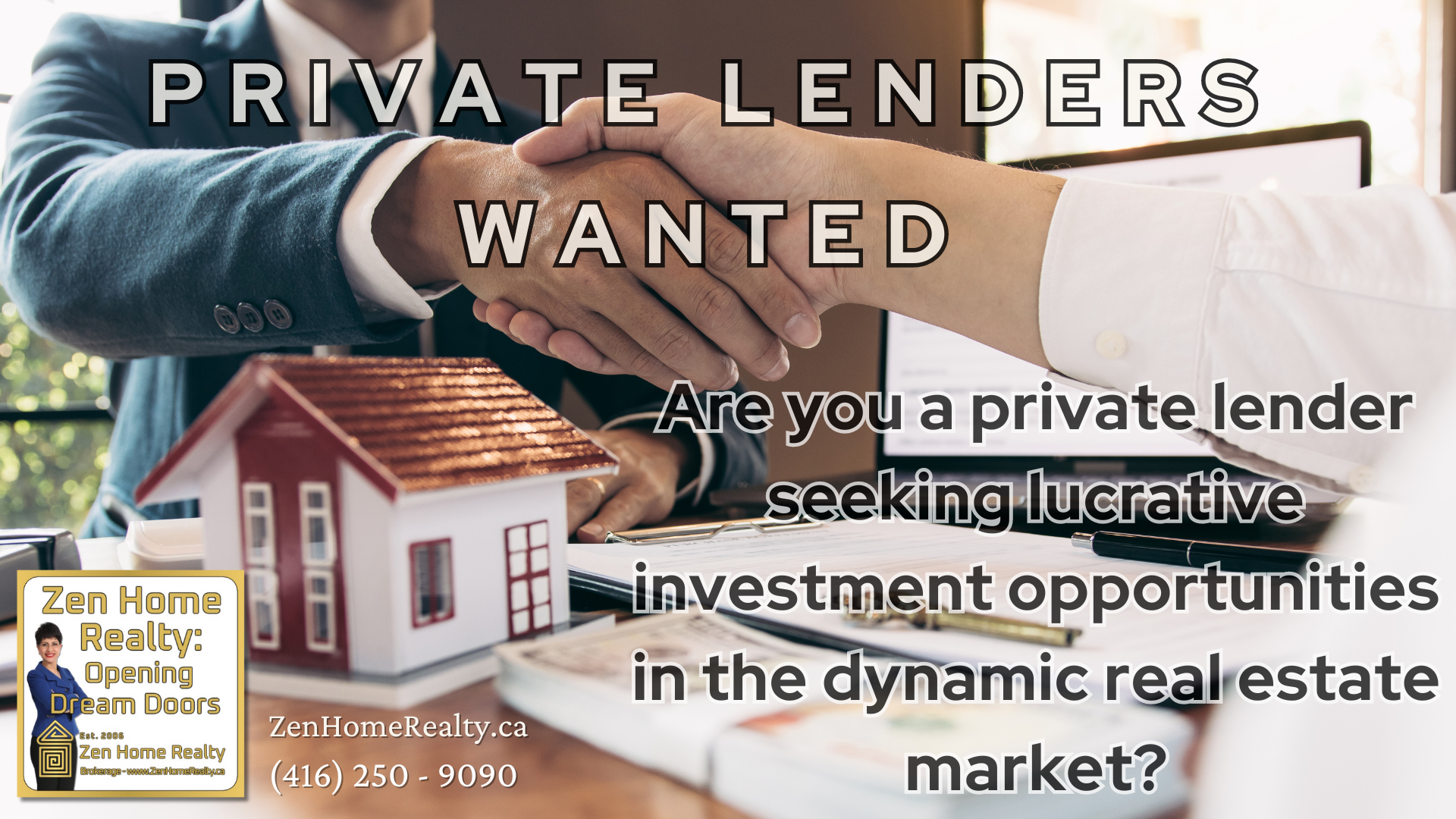 Private lender seeking promising investment opportunities dynamic real estate market zen home realty blog image